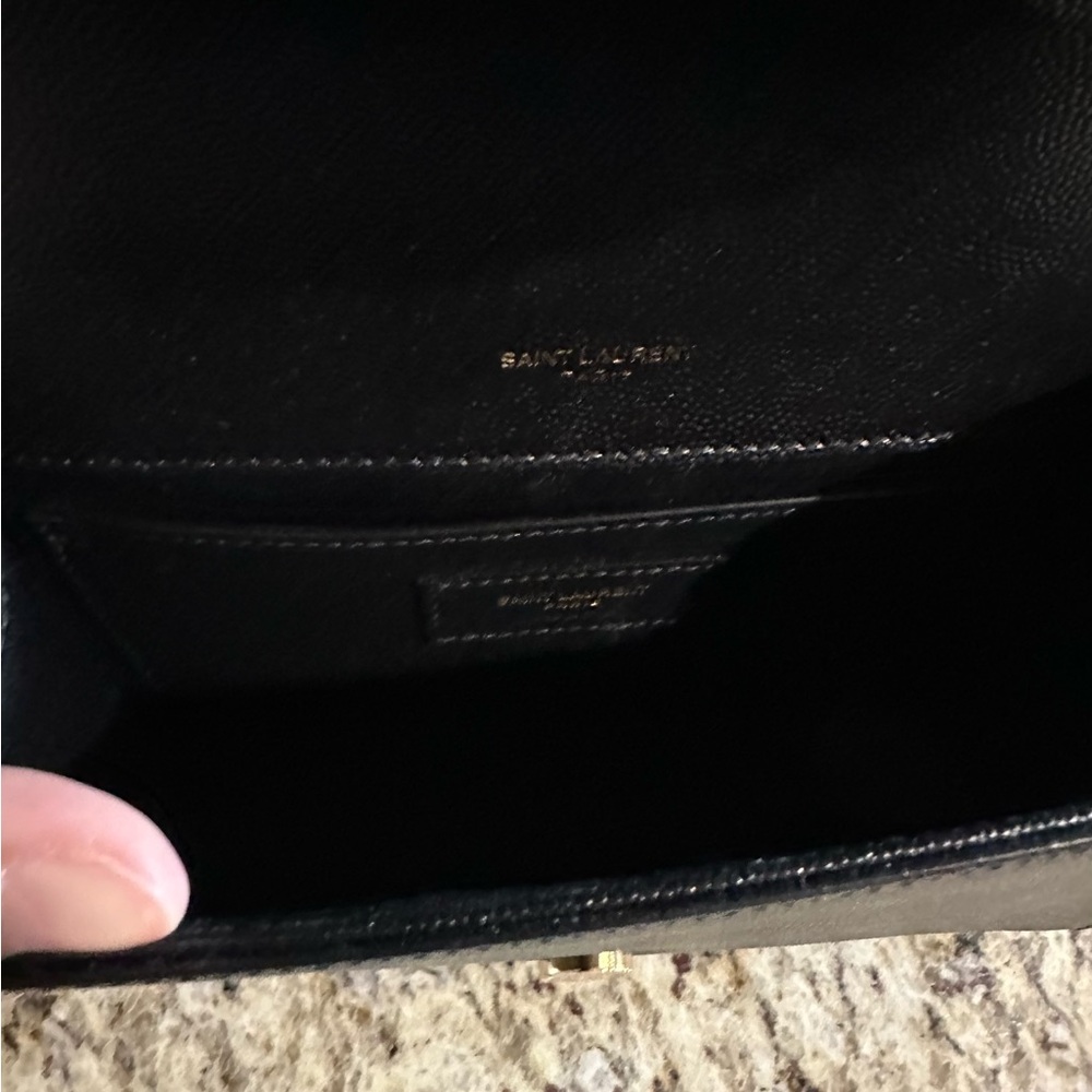 Yves Saint Laurent Kate Small crossbody bag in black - Picture 13 of 16